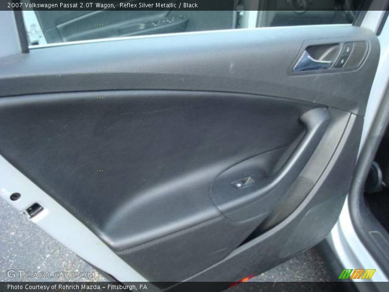 Reflex Silver Metallic / Black 2007 Volkswagen Passat 2.0T Wagon