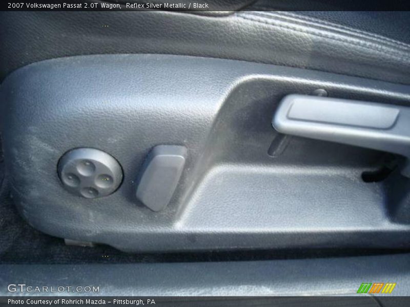 Reflex Silver Metallic / Black 2007 Volkswagen Passat 2.0T Wagon