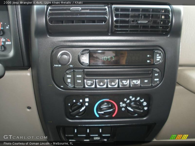 Light Khaki Metallic / Khaki 2006 Jeep Wrangler X 4x4