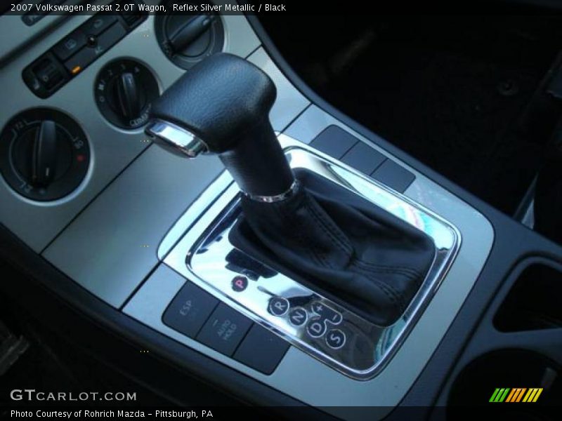 Reflex Silver Metallic / Black 2007 Volkswagen Passat 2.0T Wagon