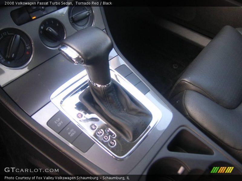Tornado Red / Black 2008 Volkswagen Passat Turbo Sedan