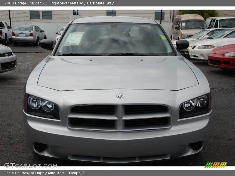 Bright Silver Metallic / Dark Slate Gray 2008 Dodge Charger SE