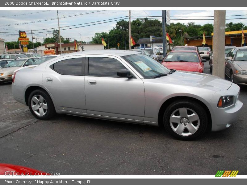 Bright Silver Metallic / Dark Slate Gray 2008 Dodge Charger SE