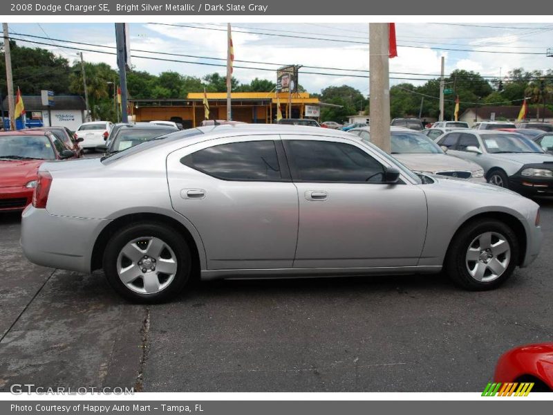 Bright Silver Metallic / Dark Slate Gray 2008 Dodge Charger SE