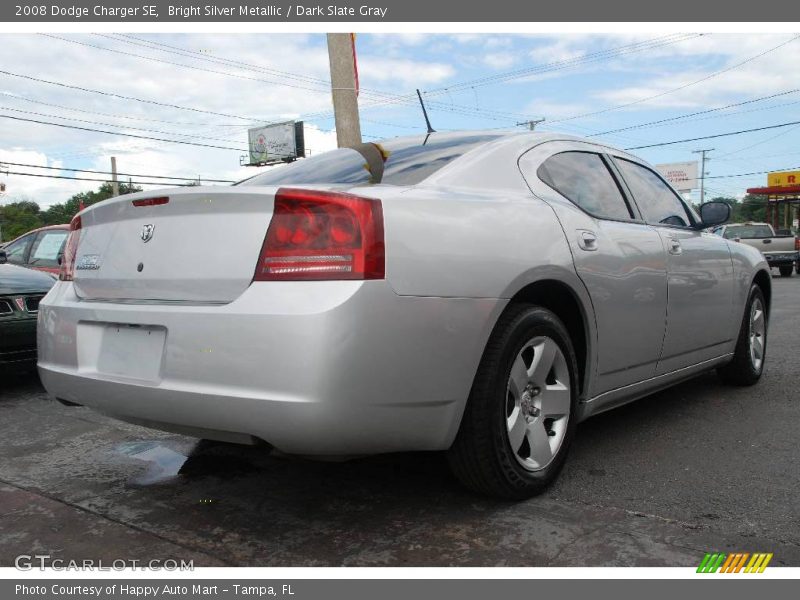 Bright Silver Metallic / Dark Slate Gray 2008 Dodge Charger SE