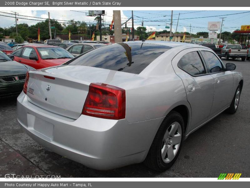 Bright Silver Metallic / Dark Slate Gray 2008 Dodge Charger SE