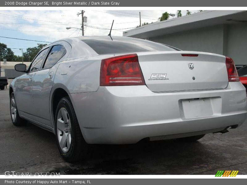 Bright Silver Metallic / Dark Slate Gray 2008 Dodge Charger SE