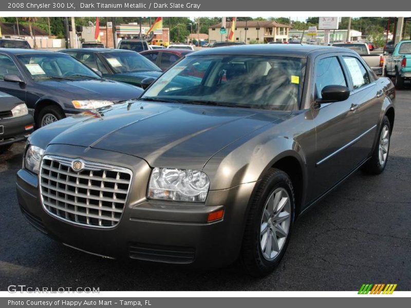 Dark Titanium Metallic / Dark Slate Gray 2008 Chrysler 300 LX