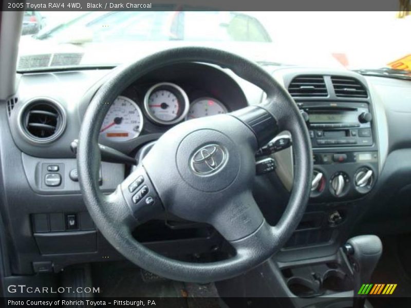 Black / Dark Charcoal 2005 Toyota RAV4 4WD