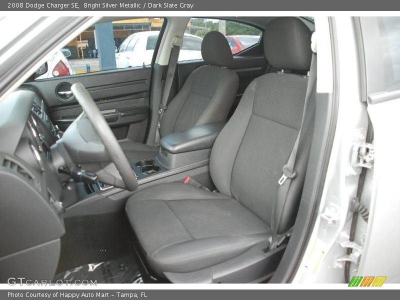 Bright Silver Metallic / Dark Slate Gray 2008 Dodge Charger SE