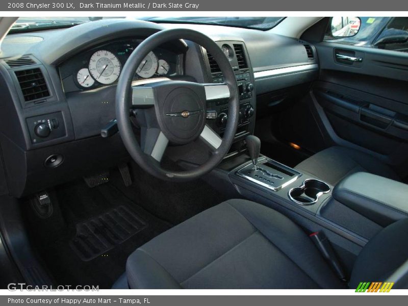 Dark Titanium Metallic / Dark Slate Gray 2008 Chrysler 300 LX