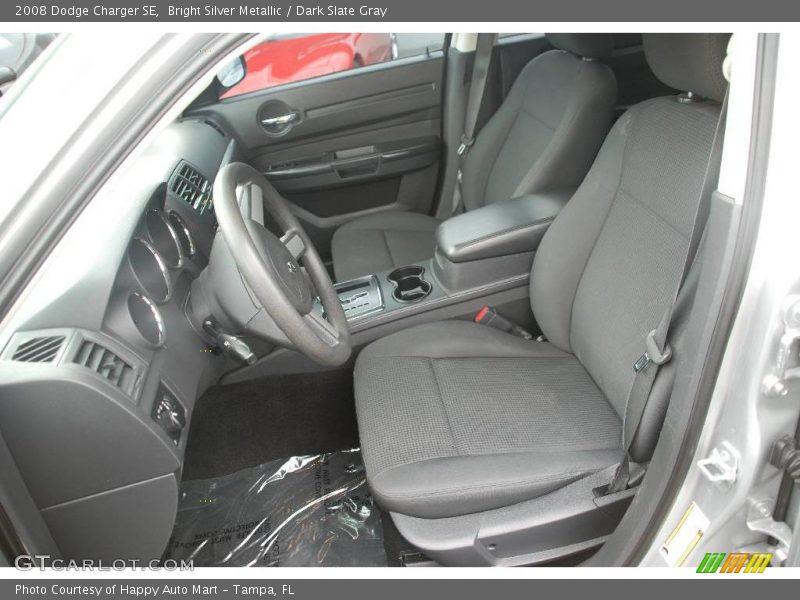 Bright Silver Metallic / Dark Slate Gray 2008 Dodge Charger SE