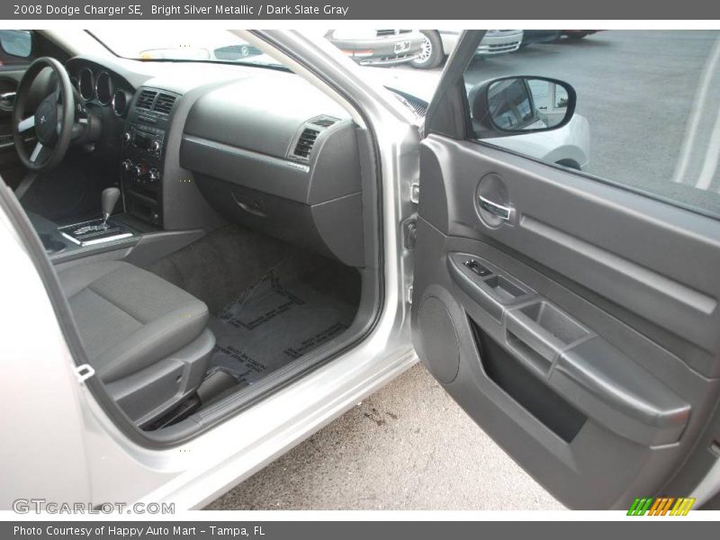 Bright Silver Metallic / Dark Slate Gray 2008 Dodge Charger SE