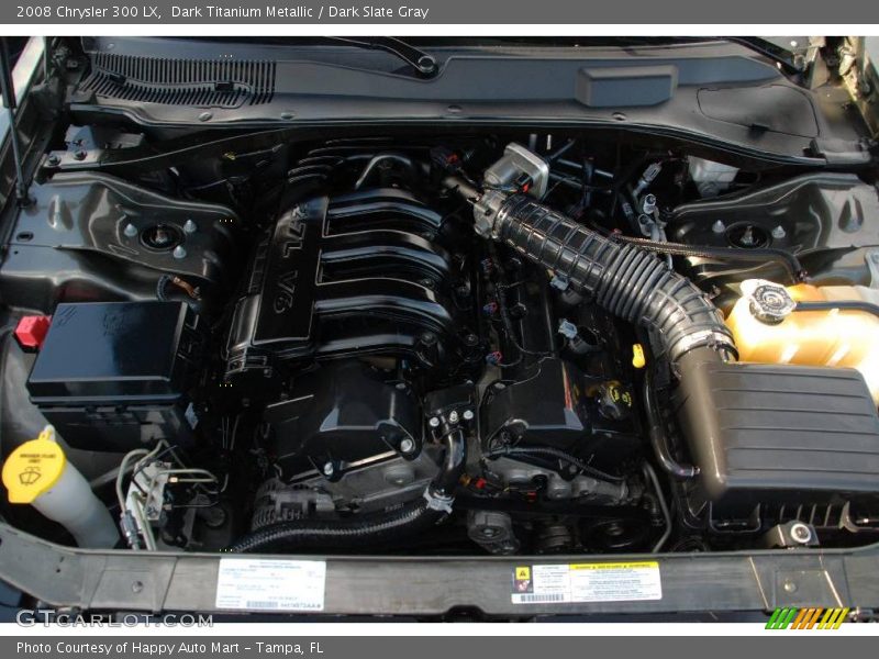 Dark Titanium Metallic / Dark Slate Gray 2008 Chrysler 300 LX