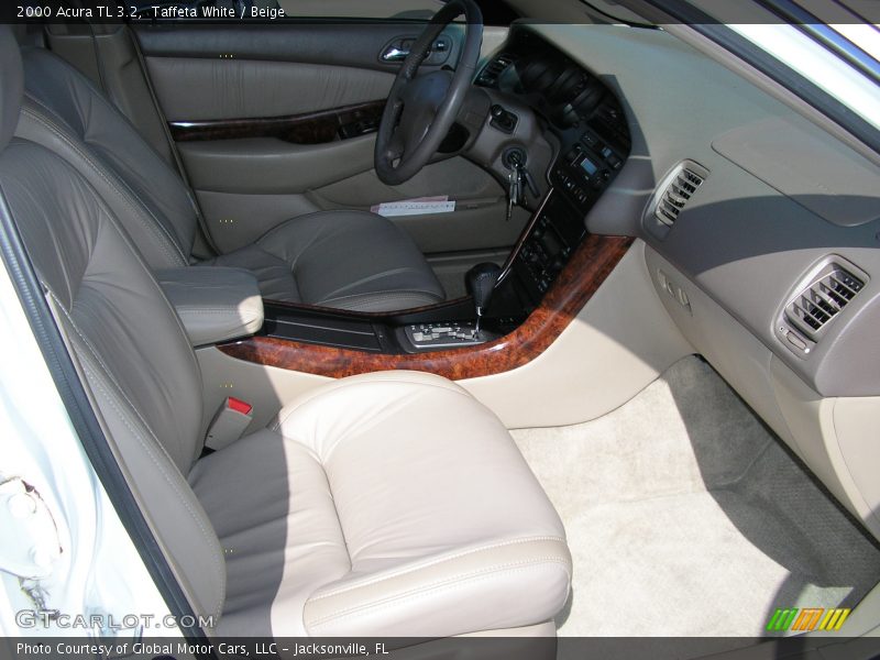Taffeta White / Beige 2000 Acura TL 3.2