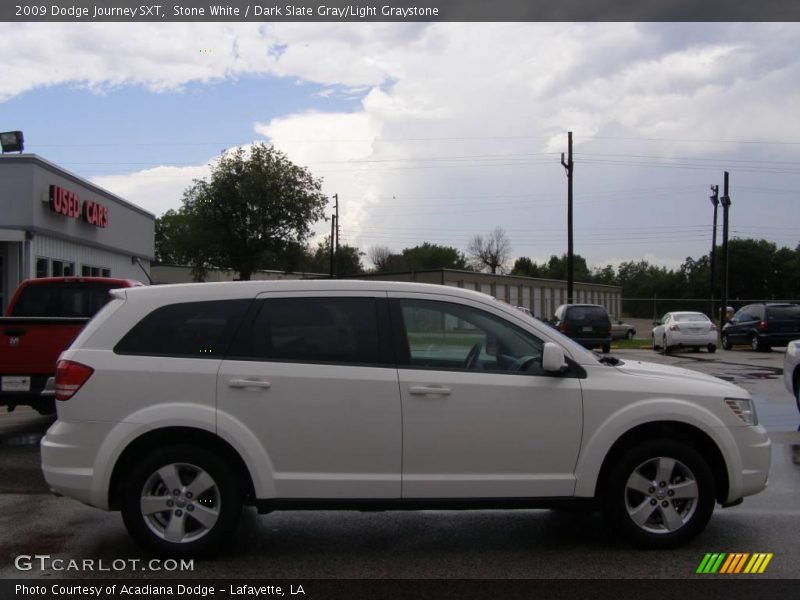 Stone White / Dark Slate Gray/Light Graystone 2009 Dodge Journey SXT