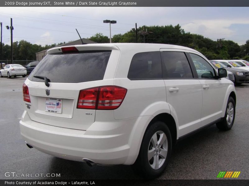 Stone White / Dark Slate Gray/Light Graystone 2009 Dodge Journey SXT