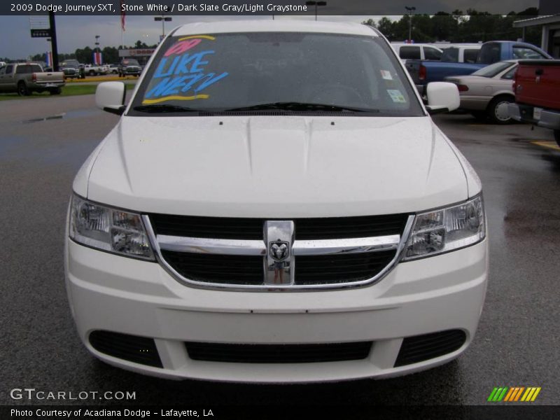 Stone White / Dark Slate Gray/Light Graystone 2009 Dodge Journey SXT