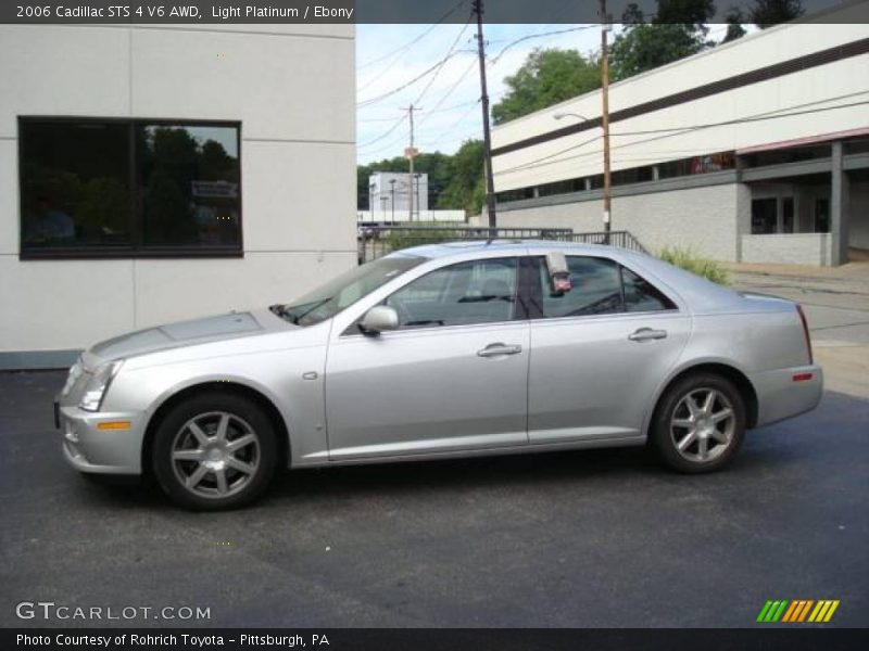 Light Platinum / Ebony 2006 Cadillac STS 4 V6 AWD