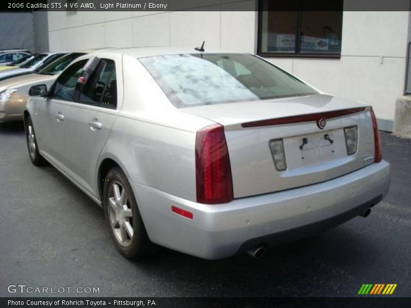 Light Platinum / Ebony 2006 Cadillac STS 4 V6 AWD