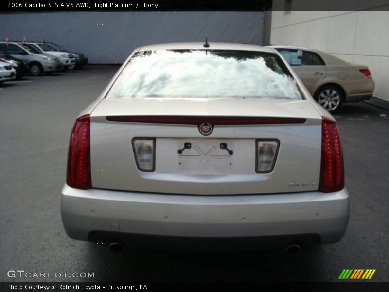 Light Platinum / Ebony 2006 Cadillac STS 4 V6 AWD