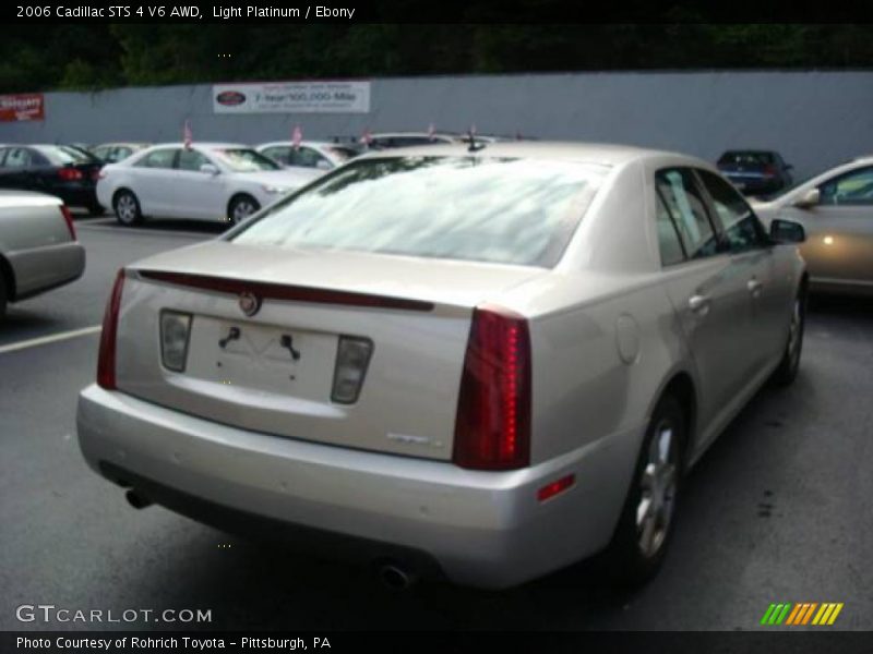Light Platinum / Ebony 2006 Cadillac STS 4 V6 AWD