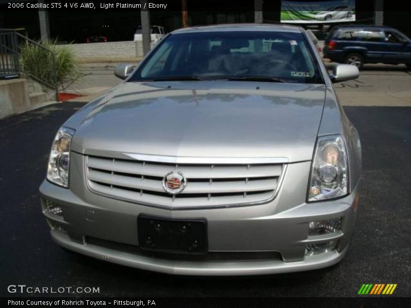 Light Platinum / Ebony 2006 Cadillac STS 4 V6 AWD