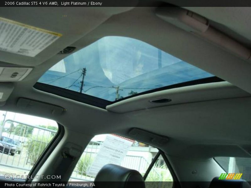 Light Platinum / Ebony 2006 Cadillac STS 4 V6 AWD