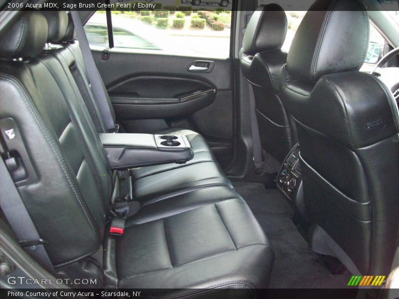 Sage Brush Green Pearl / Ebony 2006 Acura MDX