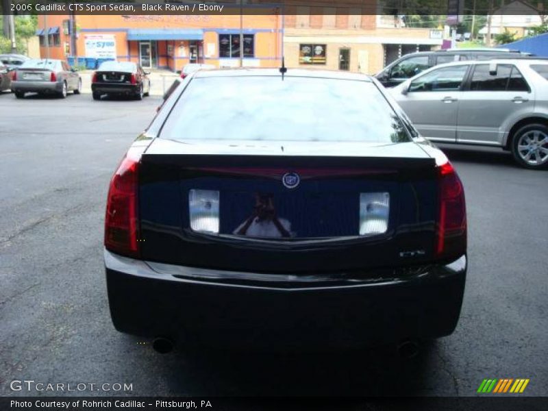 Black Raven / Ebony 2006 Cadillac CTS Sport Sedan