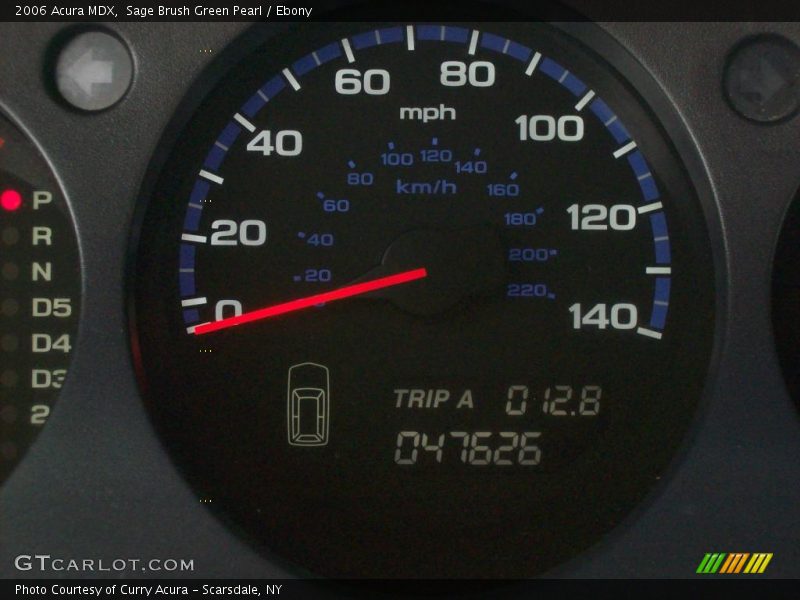 Sage Brush Green Pearl / Ebony 2006 Acura MDX