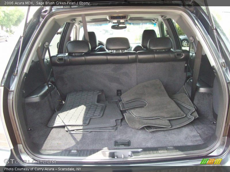 Sage Brush Green Pearl / Ebony 2006 Acura MDX