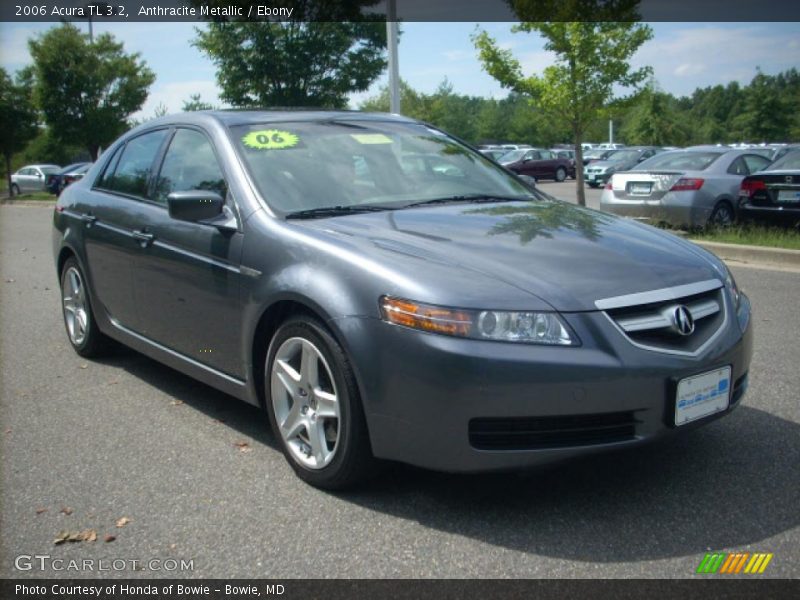 Anthracite Metallic / Ebony 2006 Acura TL 3.2