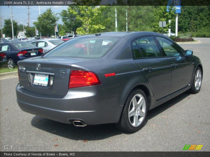Anthracite Metallic / Ebony 2006 Acura TL 3.2