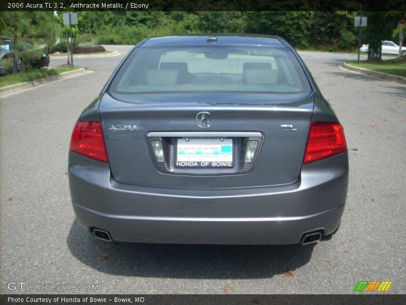 Anthracite Metallic / Ebony 2006 Acura TL 3.2
