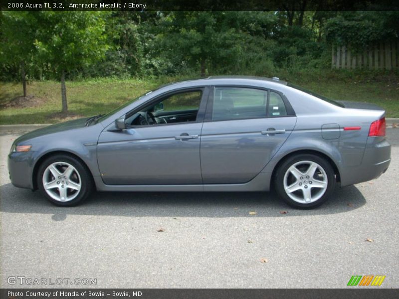 Anthracite Metallic / Ebony 2006 Acura TL 3.2