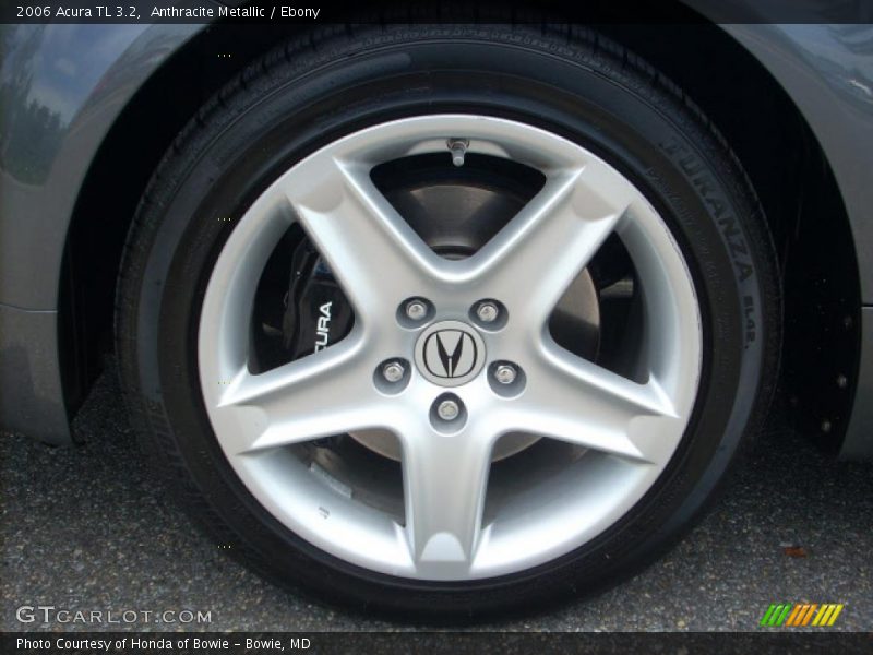Anthracite Metallic / Ebony 2006 Acura TL 3.2