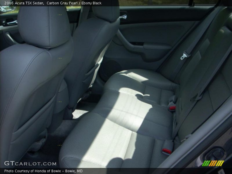 Carbon Gray Pearl / Ebony Black 2006 Acura TSX Sedan