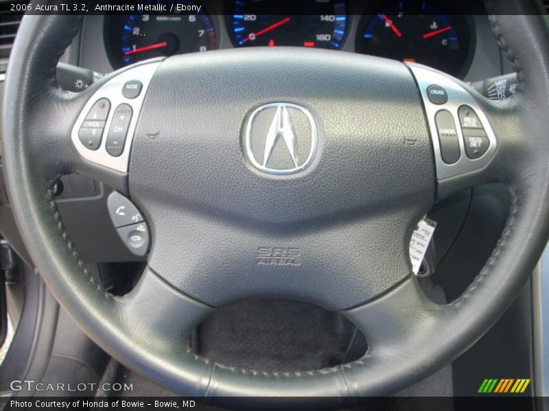 Anthracite Metallic / Ebony 2006 Acura TL 3.2