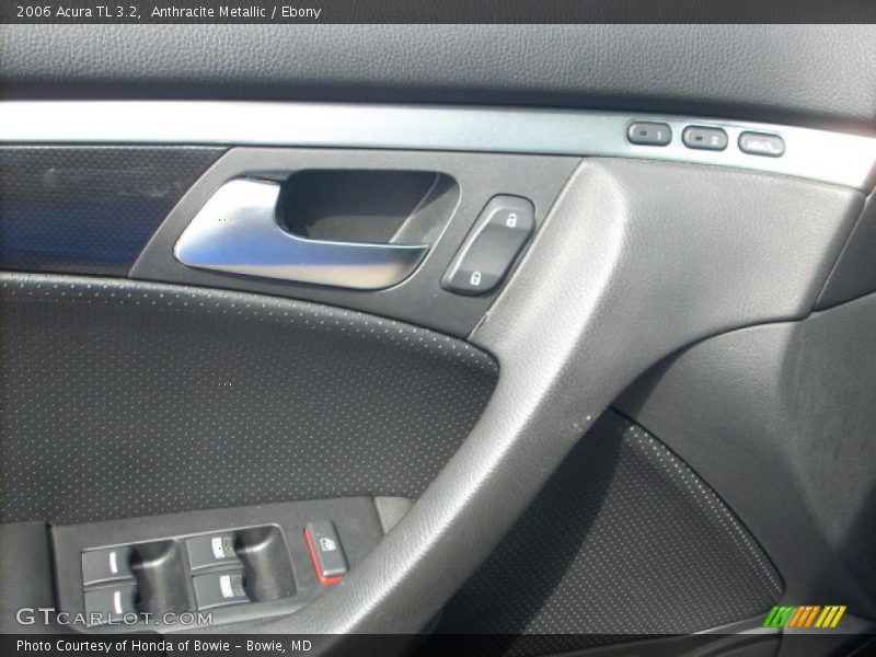 Anthracite Metallic / Ebony 2006 Acura TL 3.2