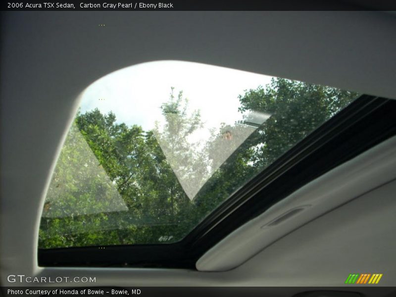 Carbon Gray Pearl / Ebony Black 2006 Acura TSX Sedan