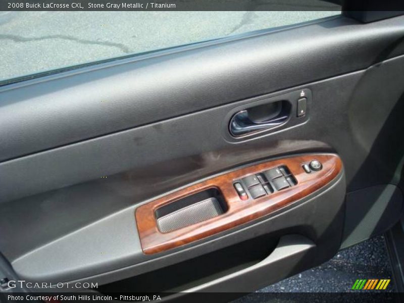 Stone Gray Metallic / Titanium 2008 Buick LaCrosse CXL