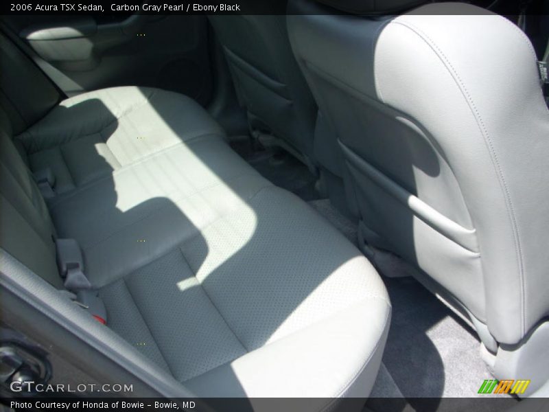 Carbon Gray Pearl / Ebony Black 2006 Acura TSX Sedan