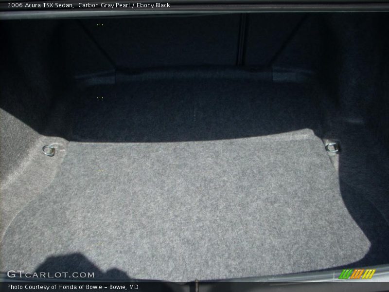 Carbon Gray Pearl / Ebony Black 2006 Acura TSX Sedan