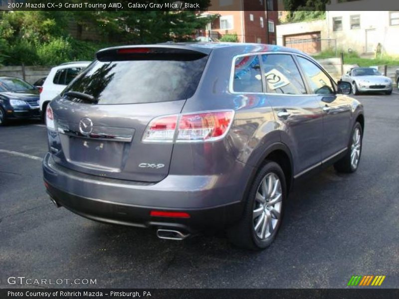 Galaxy Gray Mica / Black 2007 Mazda CX-9 Grand Touring AWD