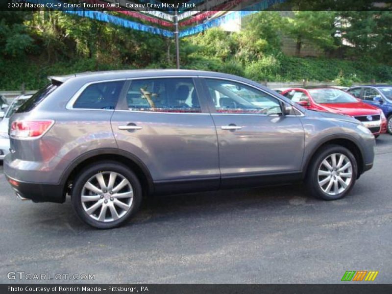 Galaxy Gray Mica / Black 2007 Mazda CX-9 Grand Touring AWD
