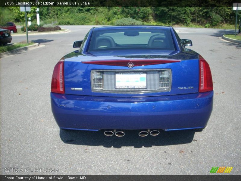 Xenon Blue / Shale 2006 Cadillac XLR Roadster