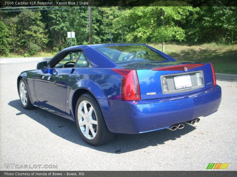 Xenon Blue / Shale 2006 Cadillac XLR Roadster