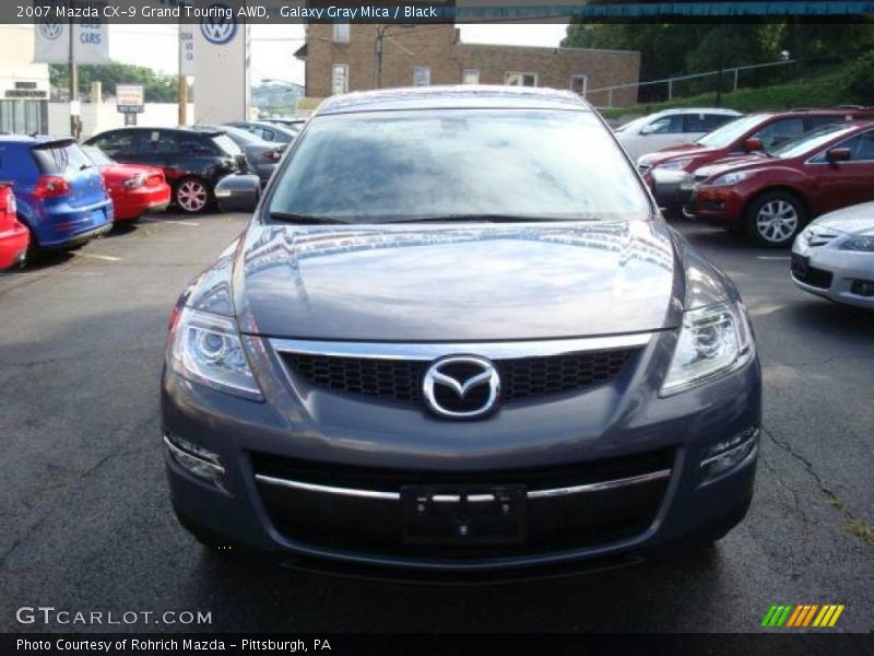 Galaxy Gray Mica / Black 2007 Mazda CX-9 Grand Touring AWD