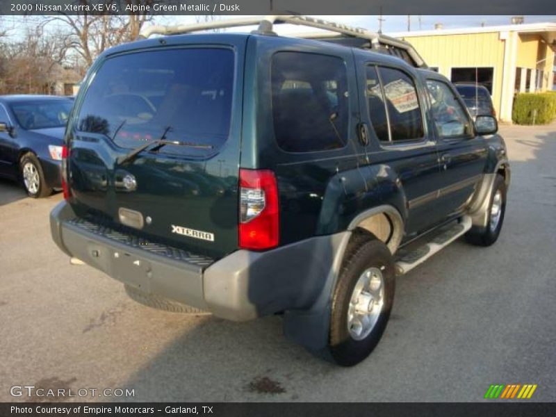 Alpine Green Metallic / Dusk 2000 Nissan Xterra XE V6
